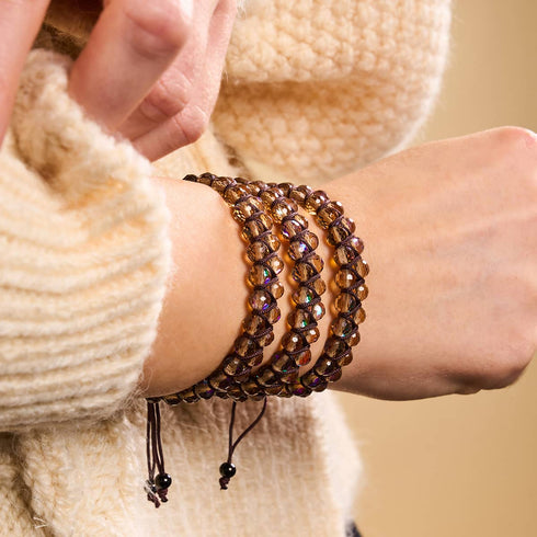 Châtaignier | Bronze à canon | Bracelet Vitalité Prisma